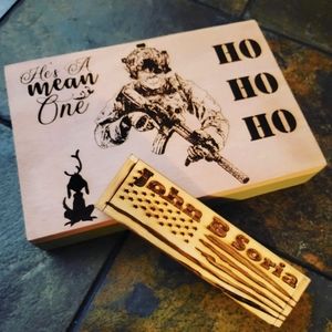 Christmas "tactical Grinch" box